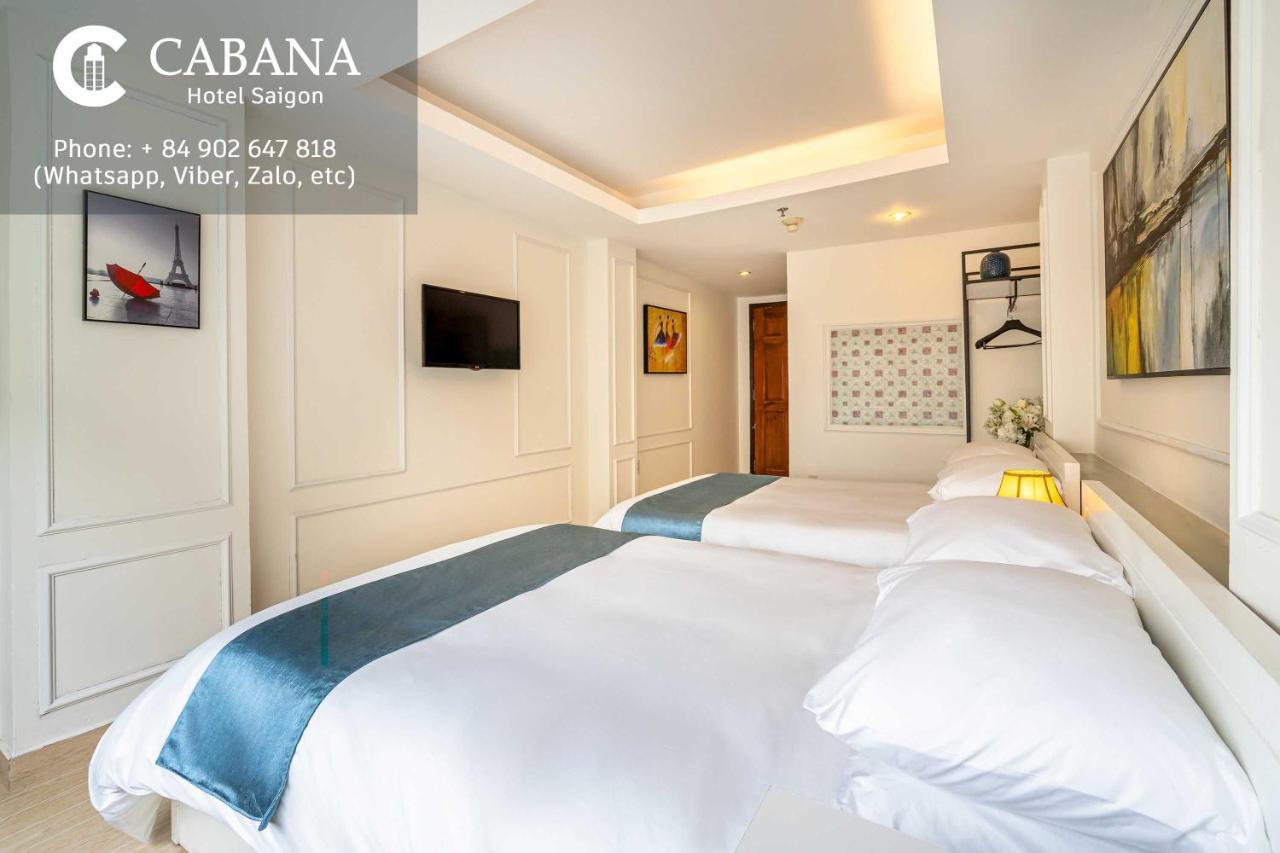 Cabana Hotel Saigon Ho Či Minovo Město Exteriér fotografie